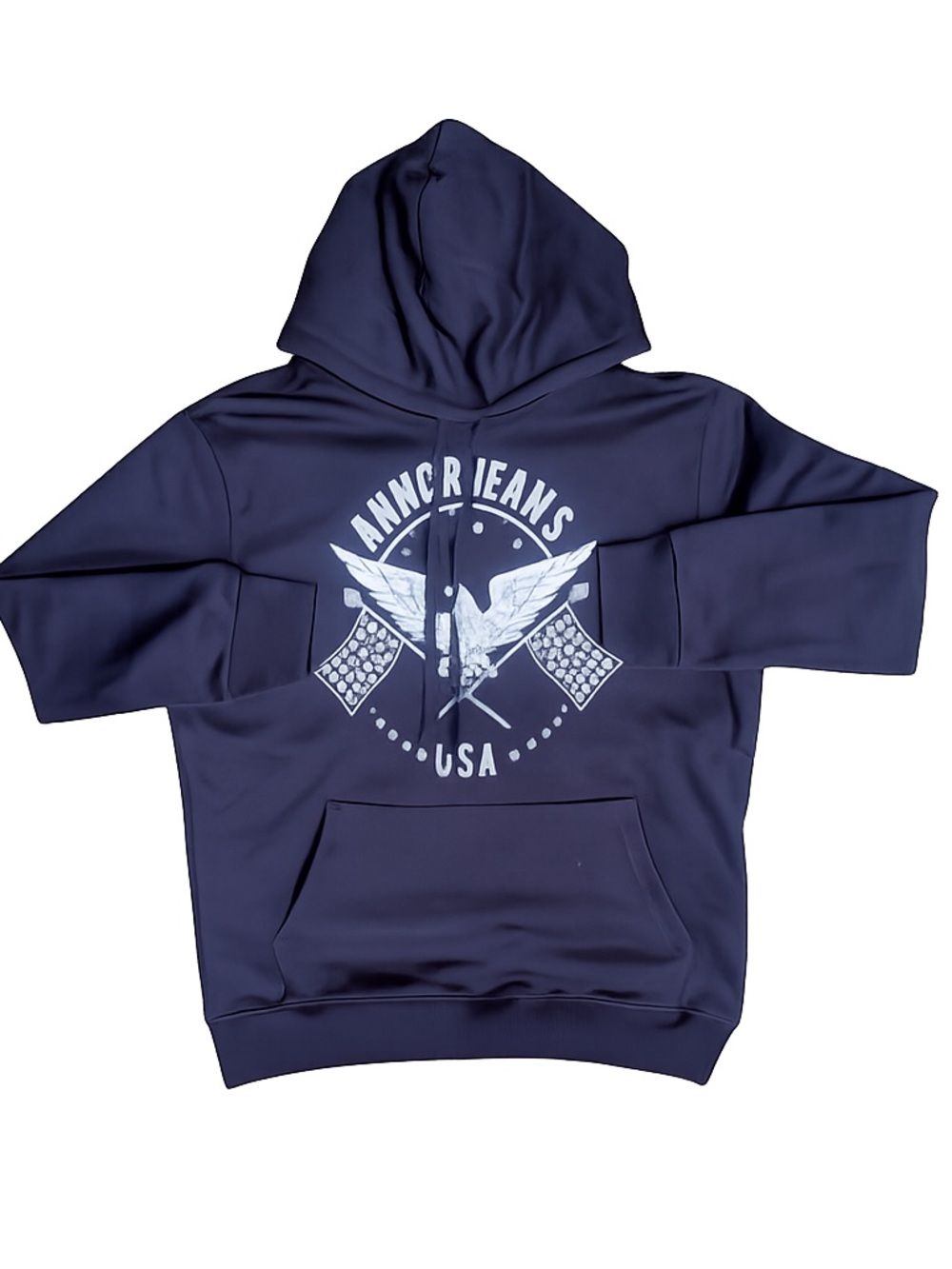 Armor Jeans USA Classic Signature Hoodie - XL, Navy, NWT